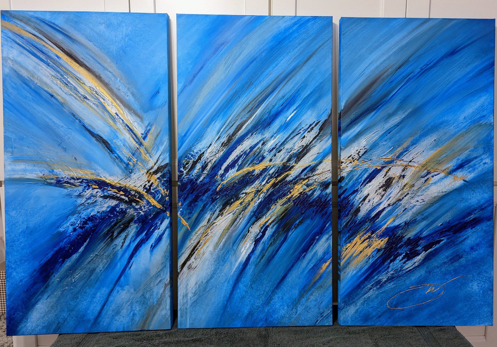 Gary Westfal Art: Blue Breakthrough