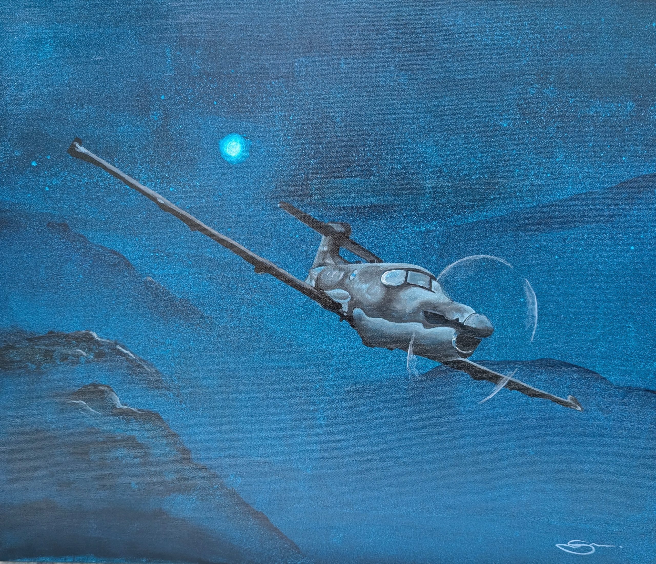 U28 USAF Special Operations Aircraft painting