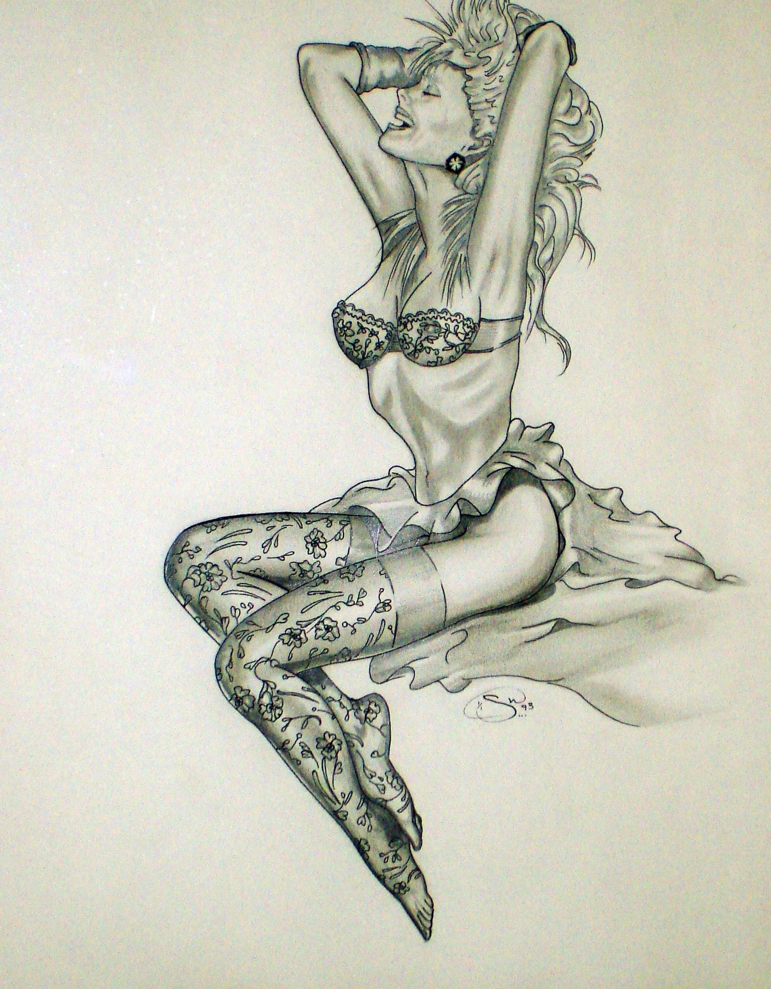 Pinup pinup girl